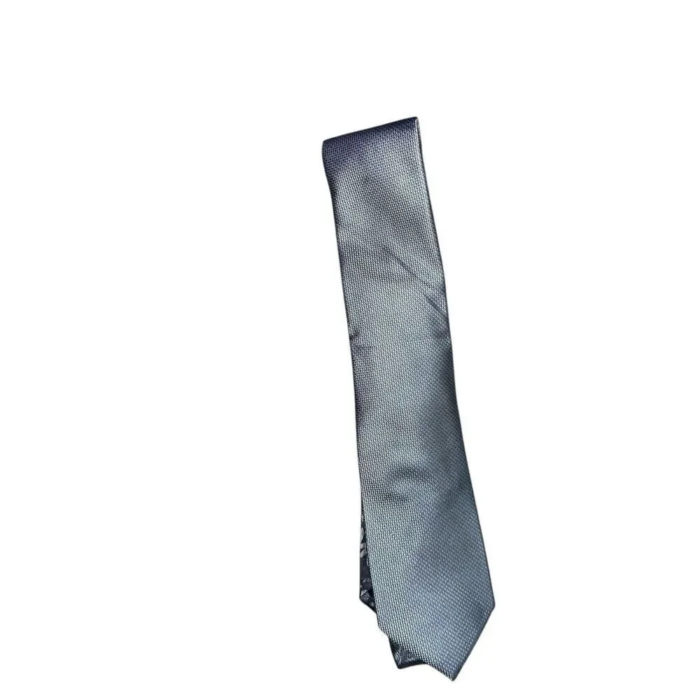 NEW WITH TAGS Michael Kors 100% Silk Neck Tie Gray Signature Monogram ~ MSRP $69